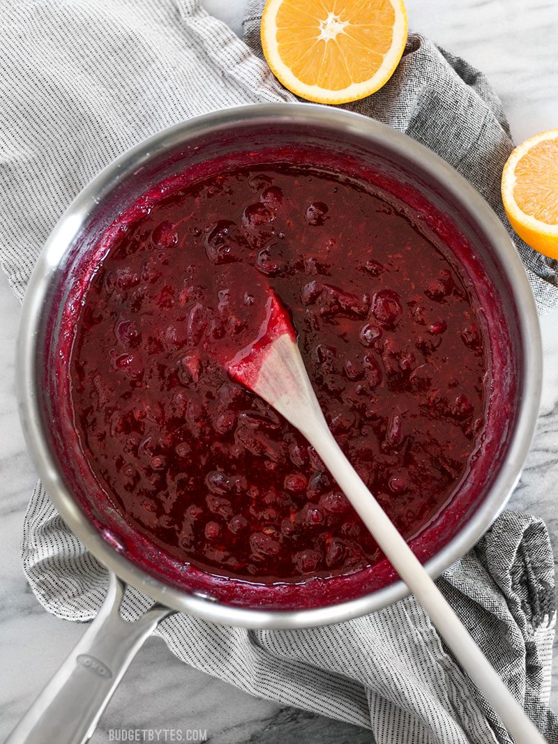 cranberry sauce