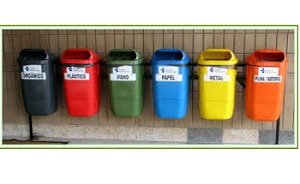 recycling bins in Costa Rica