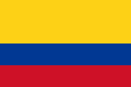 Flag of Colombia.