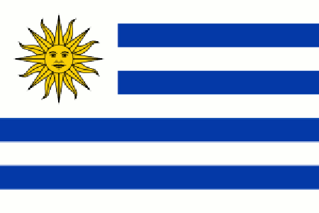 Flag of Uruguay.
