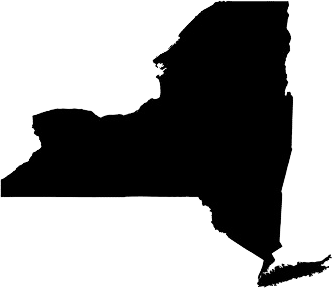 NYS-map-silhouette