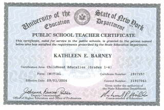 certification