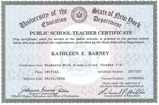 certification