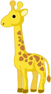 Cartoon giraffe.