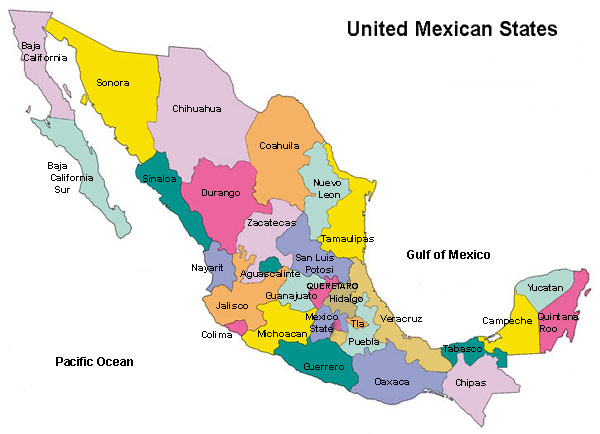 States_in_Mexico