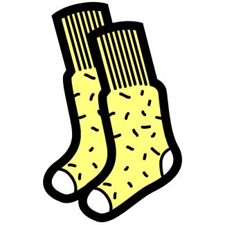 calcetines amarillos