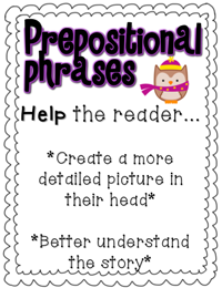 another image of prepositional phrase