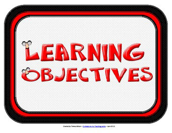 Learning Objectives