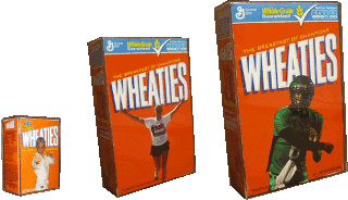 Collection of Wheaties Boxes
