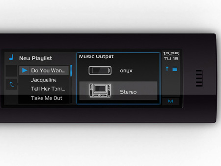 Screen music player
