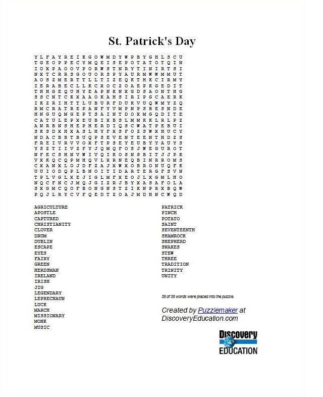 Stpatricksdaypuzzle