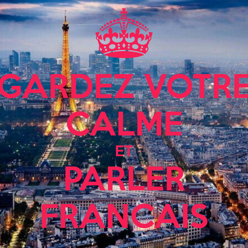 gardez votre calme
