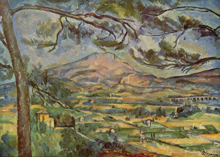 Paul Cezanne, Montagne Sainte-Victoire, c. 1887
