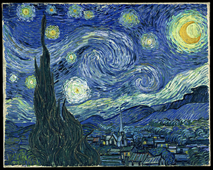Vincent Van Gogh, Starry Night, c. 1889