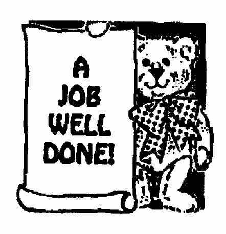 well done bear