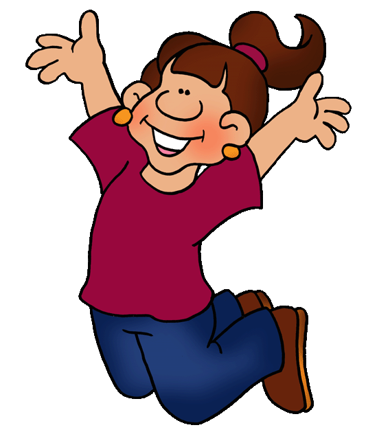 girl jumping