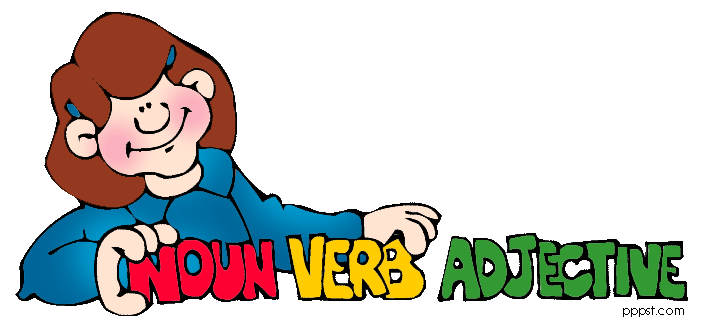 noun verb adjective
