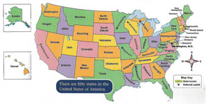 Small U.S. Map