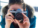 girl with camera