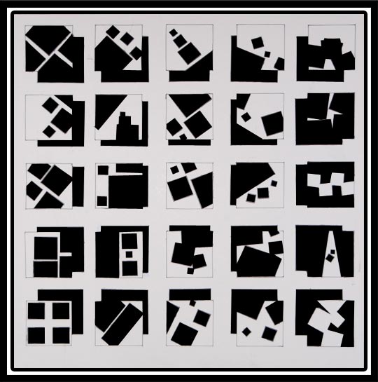 Four Black Squares