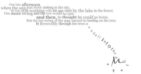 font image